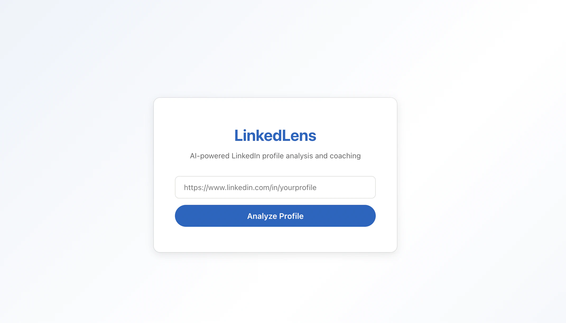 LinkedLens logo