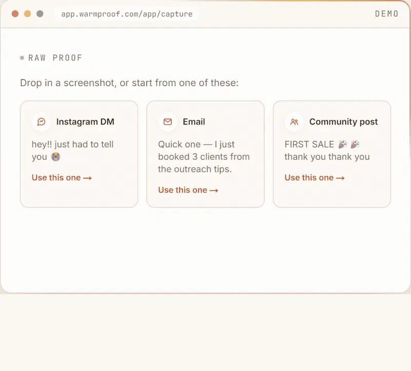 WarmProof screenshot 8