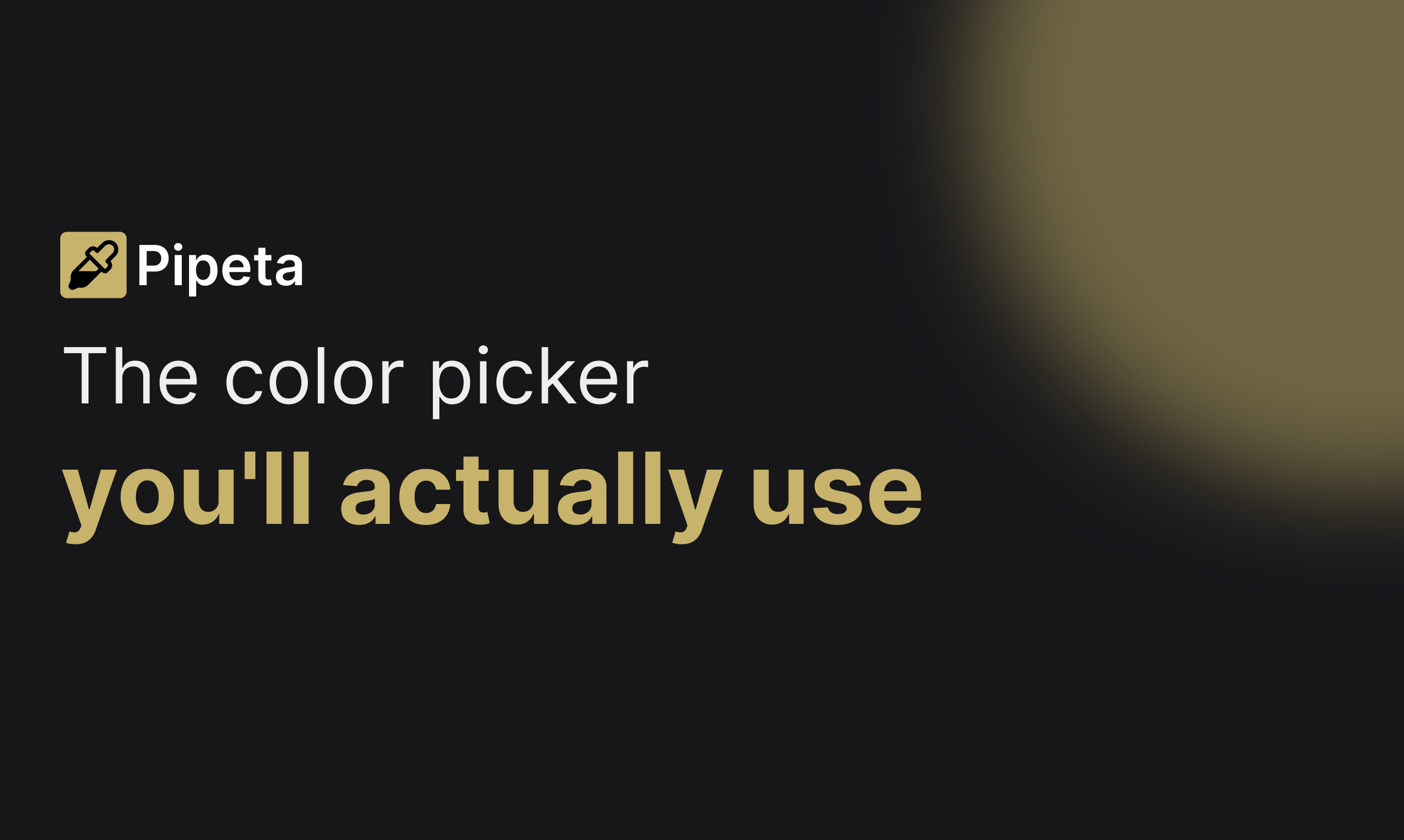 Pipeta - Main product screenshot demonstrating key features and user interface