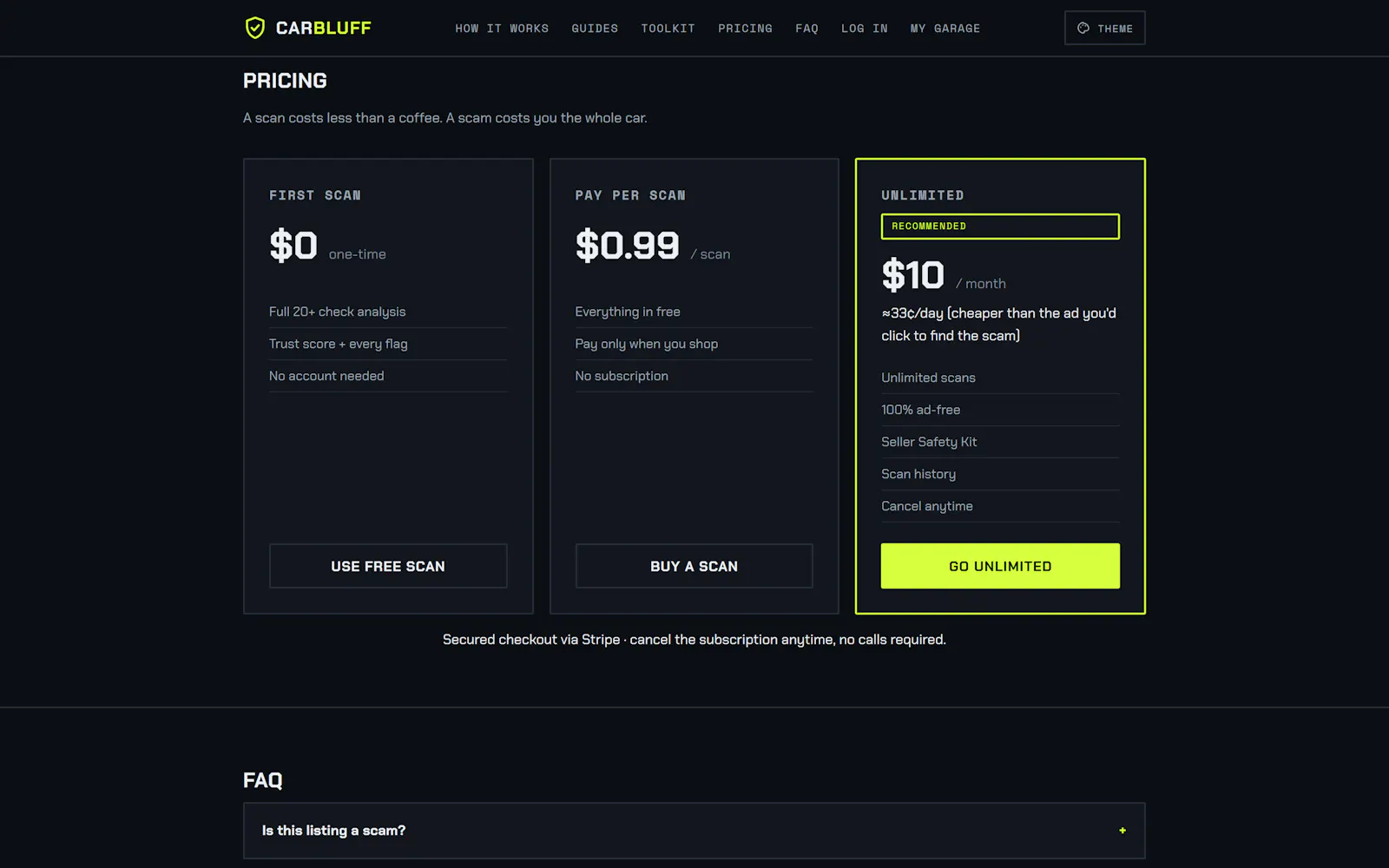 CarBluff.com screenshot 3