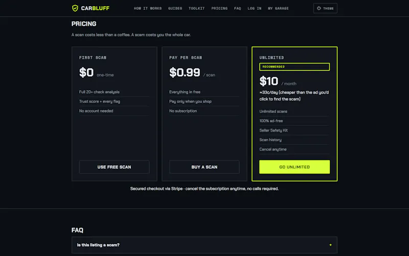 CarBluff.com screenshot 3