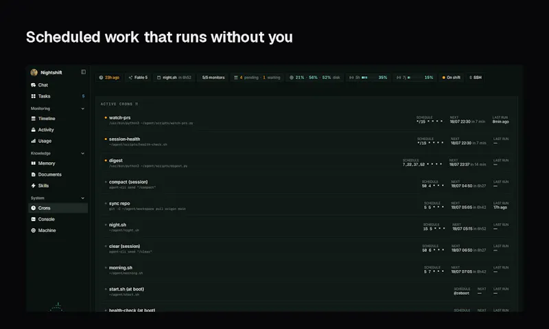 Nightshift screenshot 3