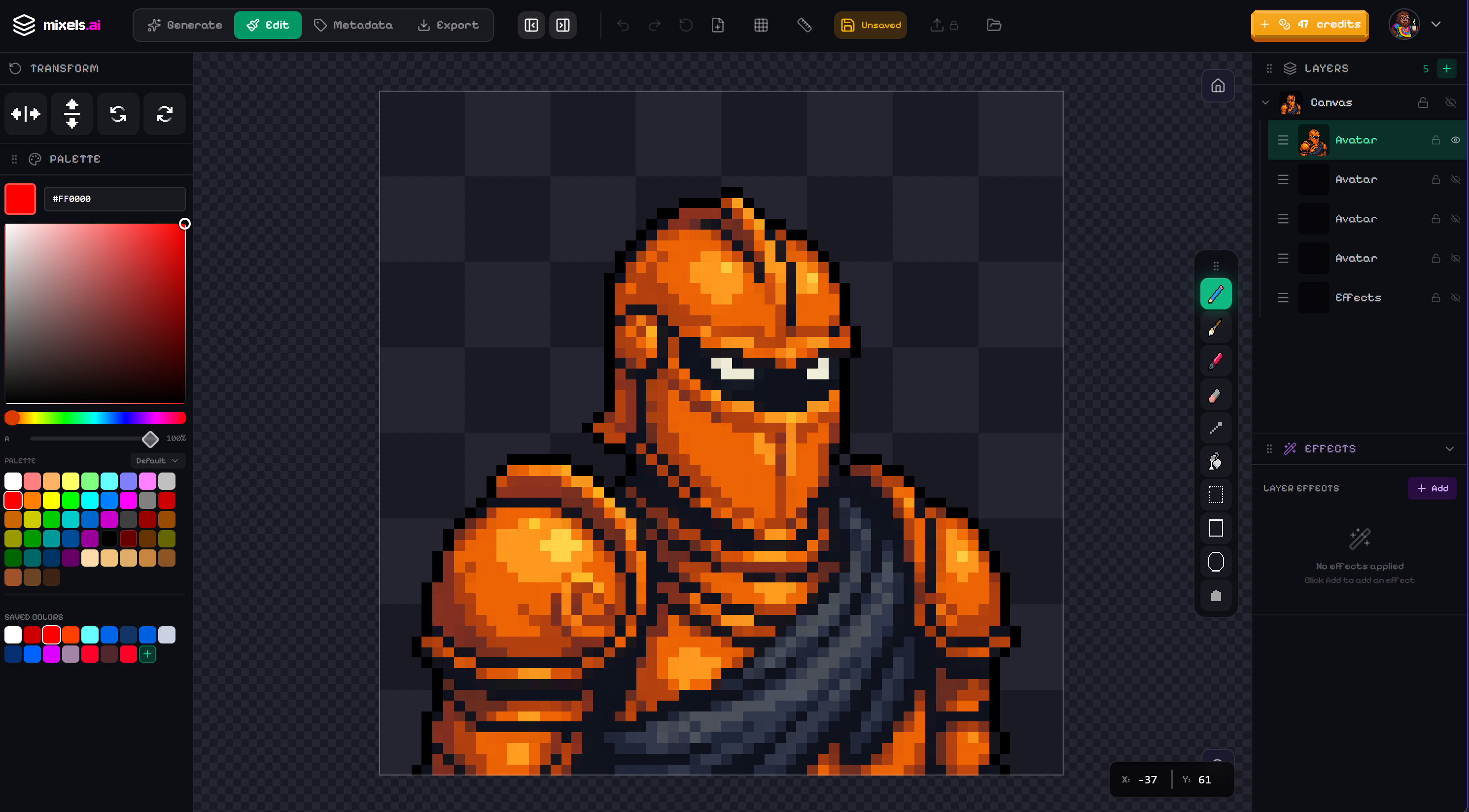 Mixels.ai | The AI Pixel Art Generator gallery image