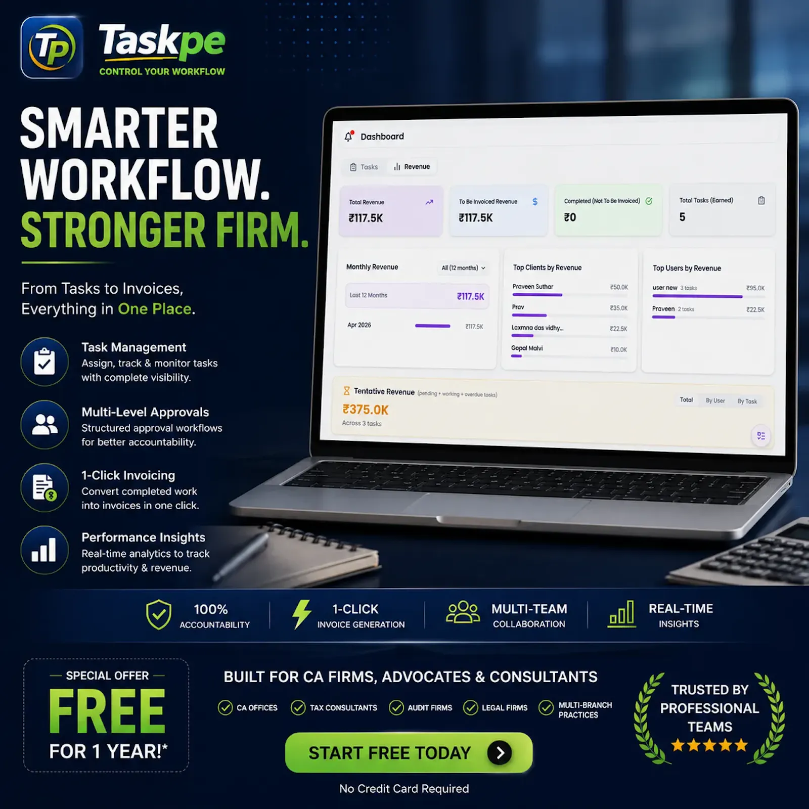 TaskPe  screenshot 1
