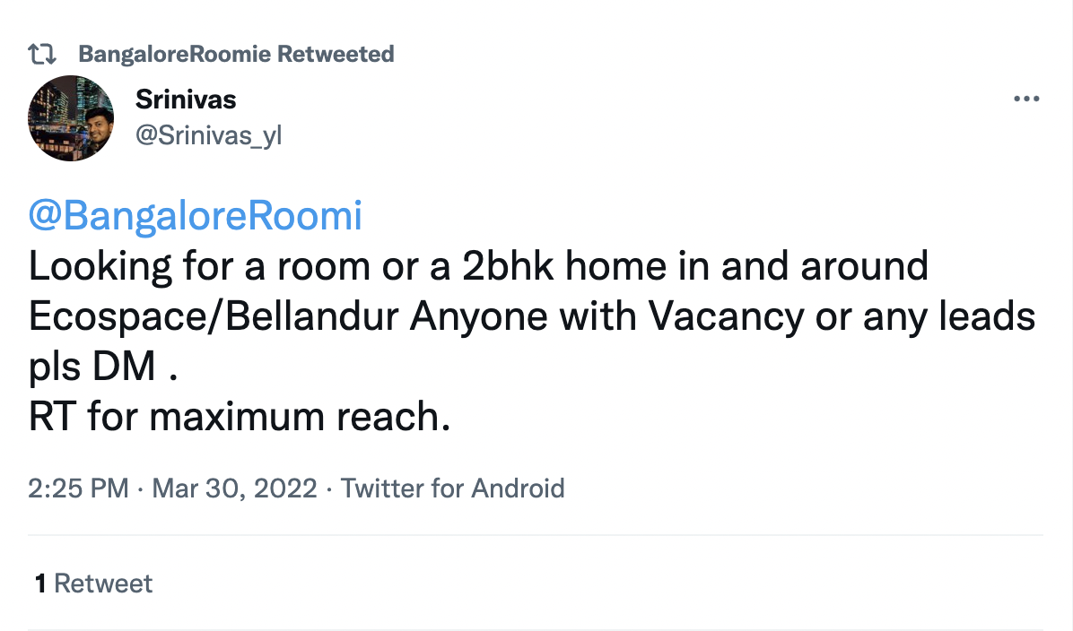 Bangalore Roomi gallery image