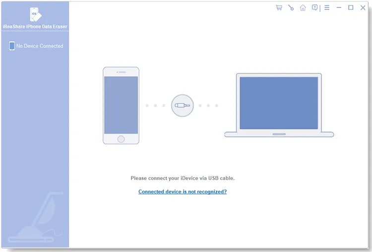 Média Eraser de données iPhone - Eraser de données efficace pour les appareils iOS 1