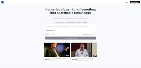 TranscriptVideo gallery image