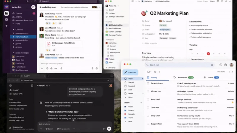Organize AI screenshot 1 (video preview)