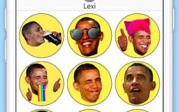 Obama Animated Stickers for iMessage media 3
