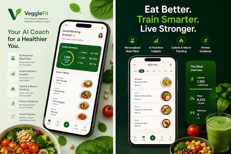 VeggieFit: AI Nutrition Coach screenshot 2