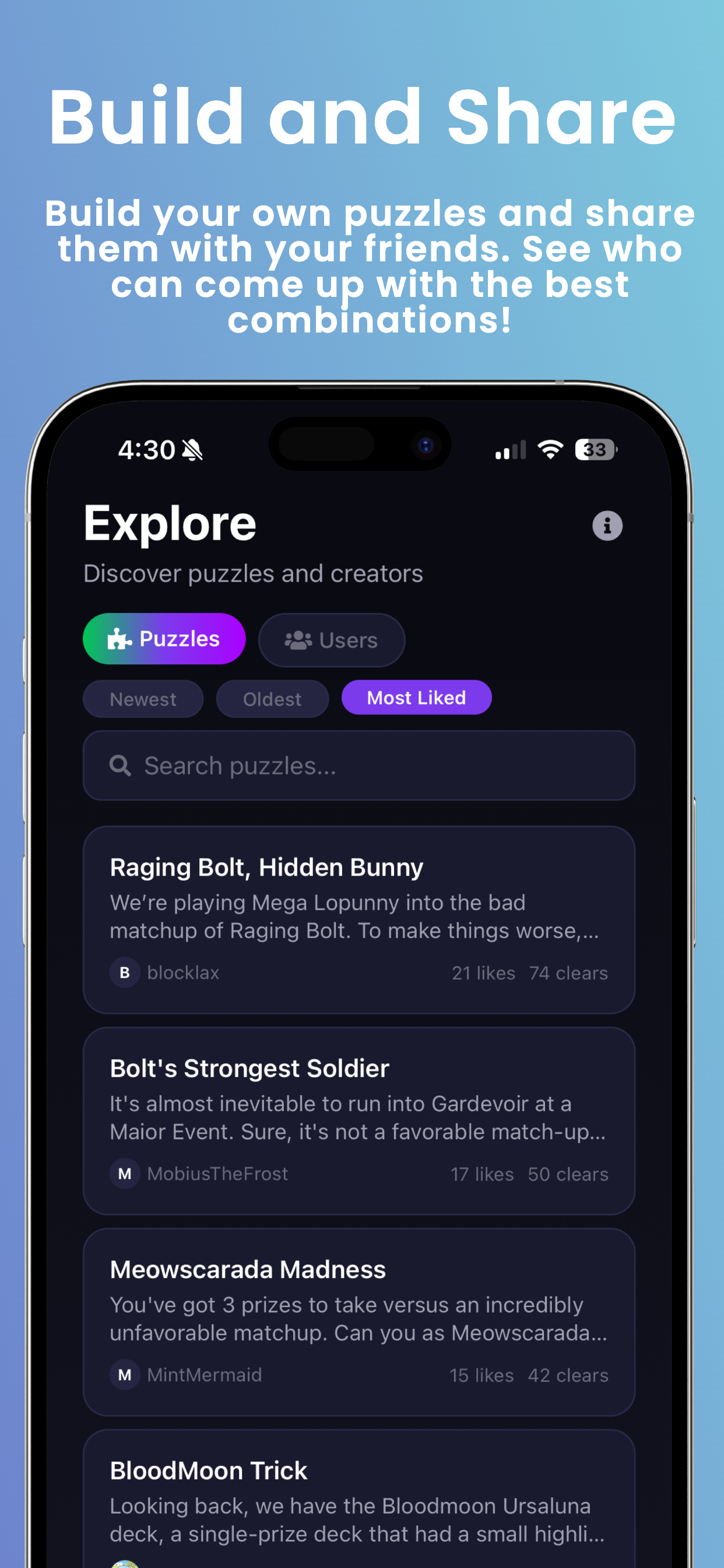PrizeMap: Pokemon TCG Puzzles - Screenshot 4 showing product features and functionality