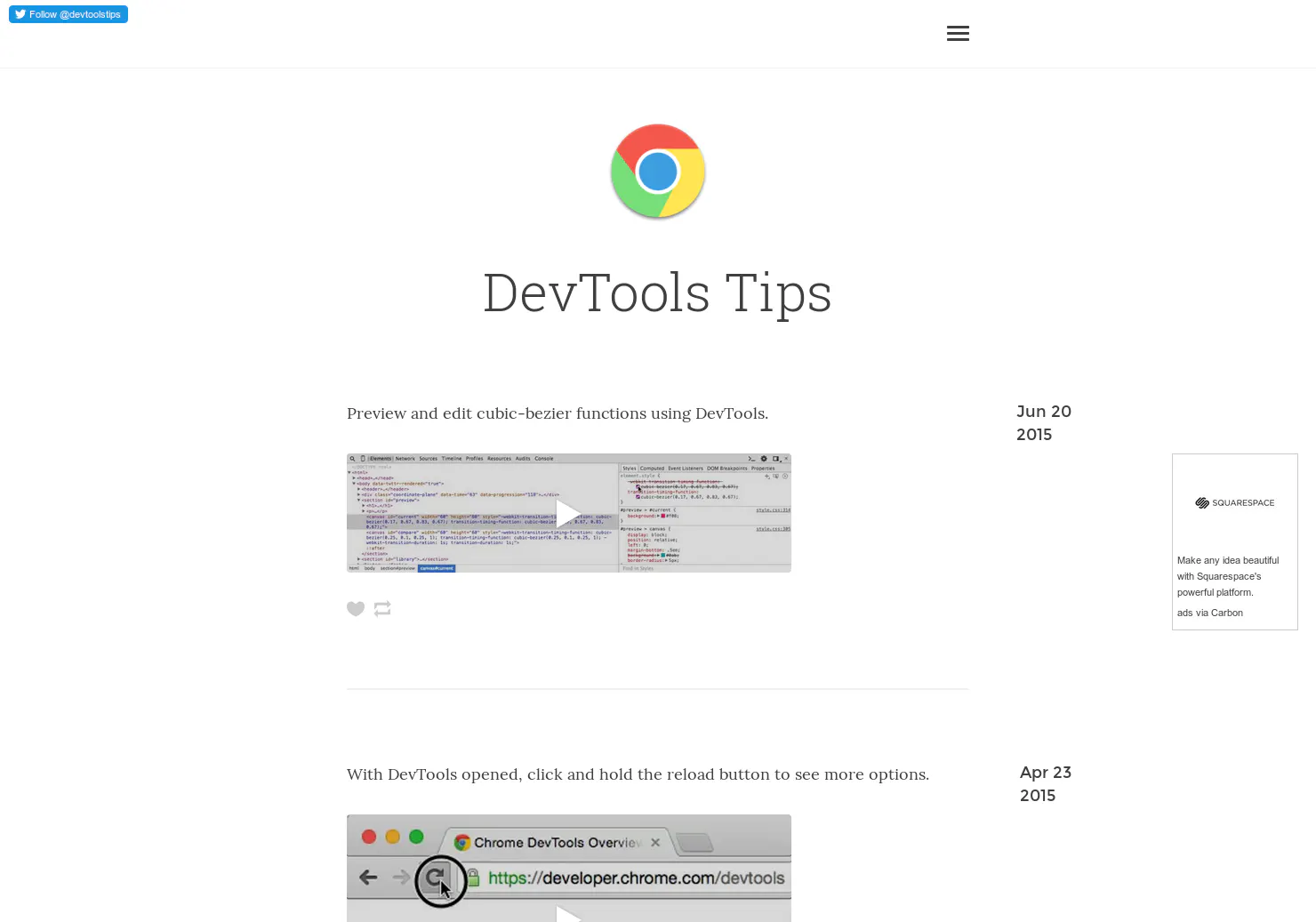 DevTools Tips