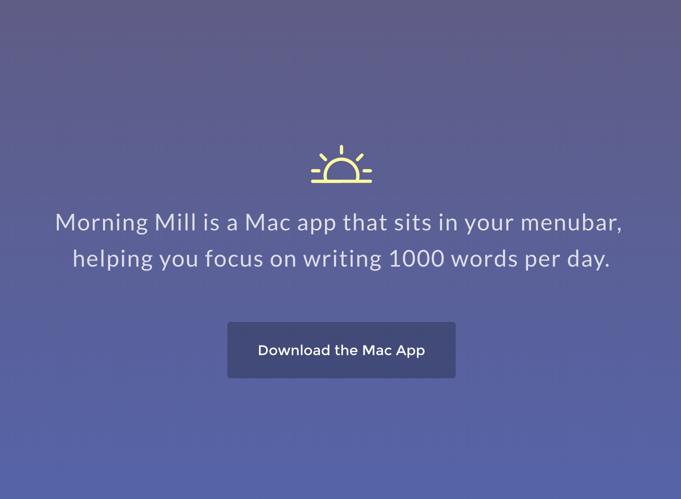 Morning Mill Image