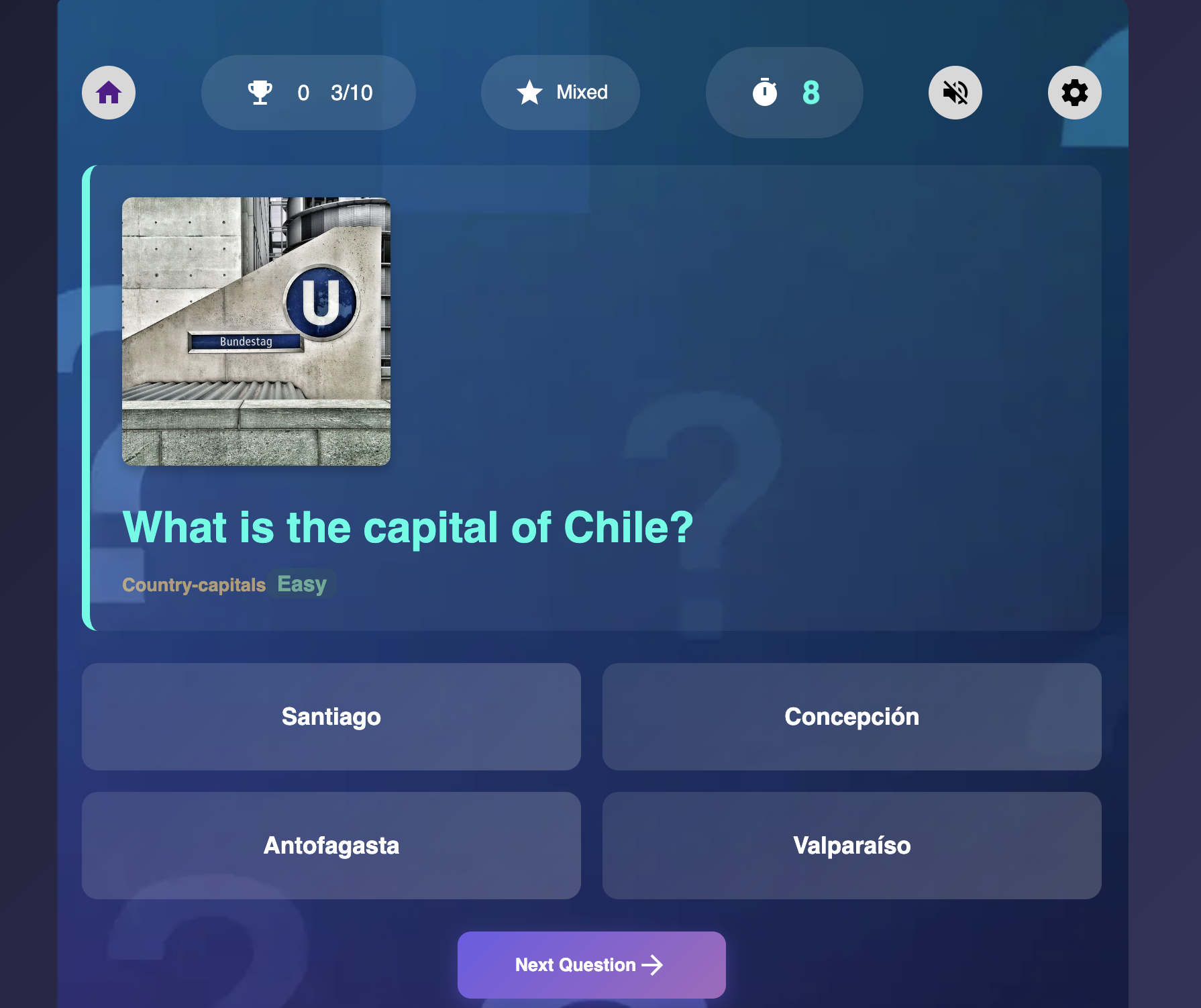 Trivia - Juegos de trivia diarios gratis |20 categorías y 5000 preguntas media 2