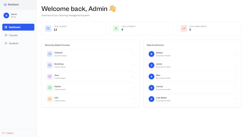 EduStack LMS screenshot 3
