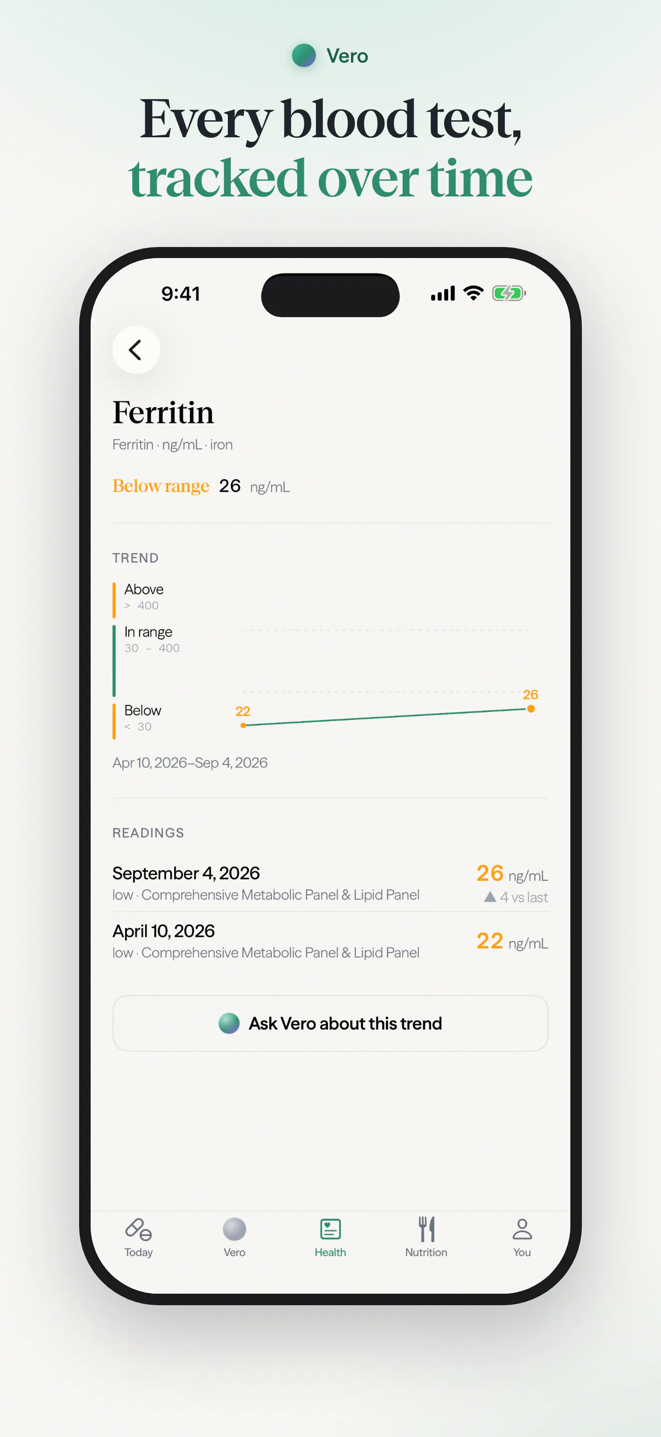 Vero: AI Health Assistant gallery image