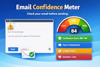 Email Confidence Meter gallery image