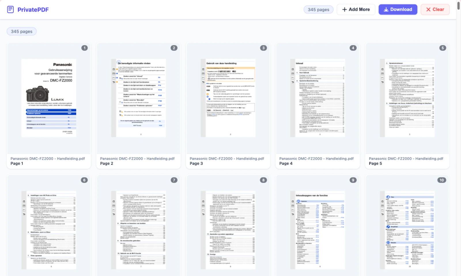 PrivatePDF screenshot 1