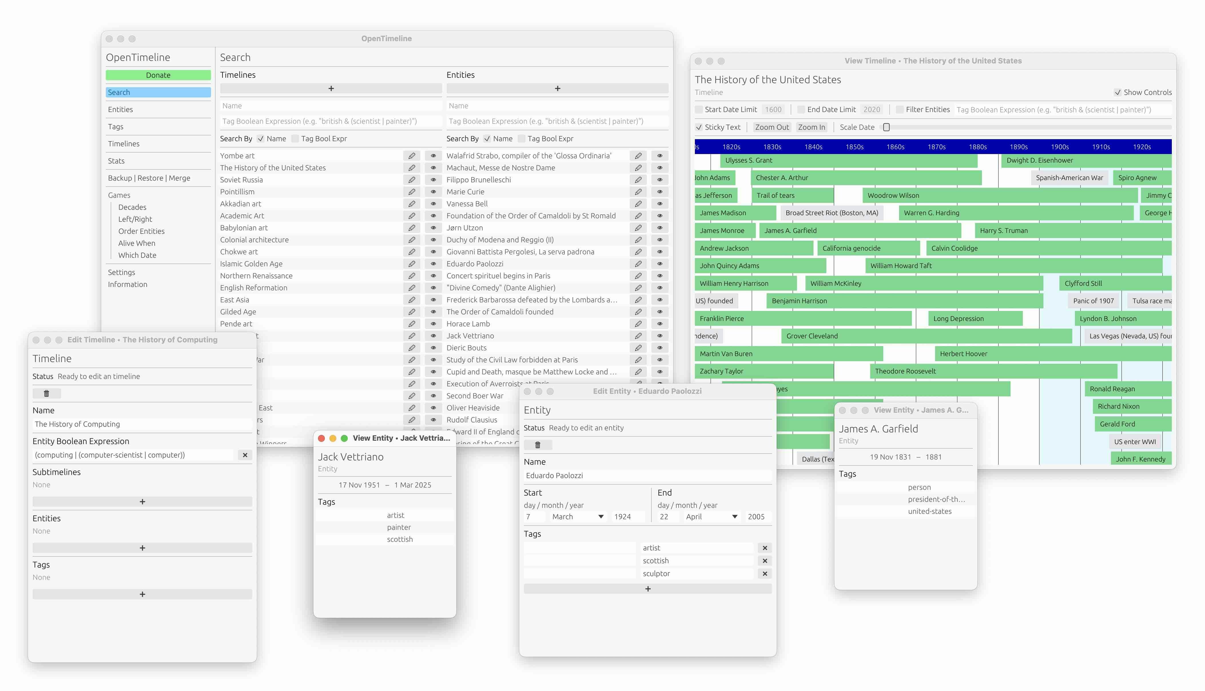 OpenTimeline gallery image