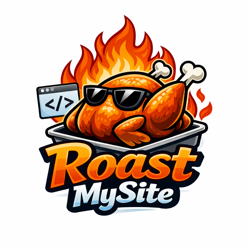 AI website roast generator