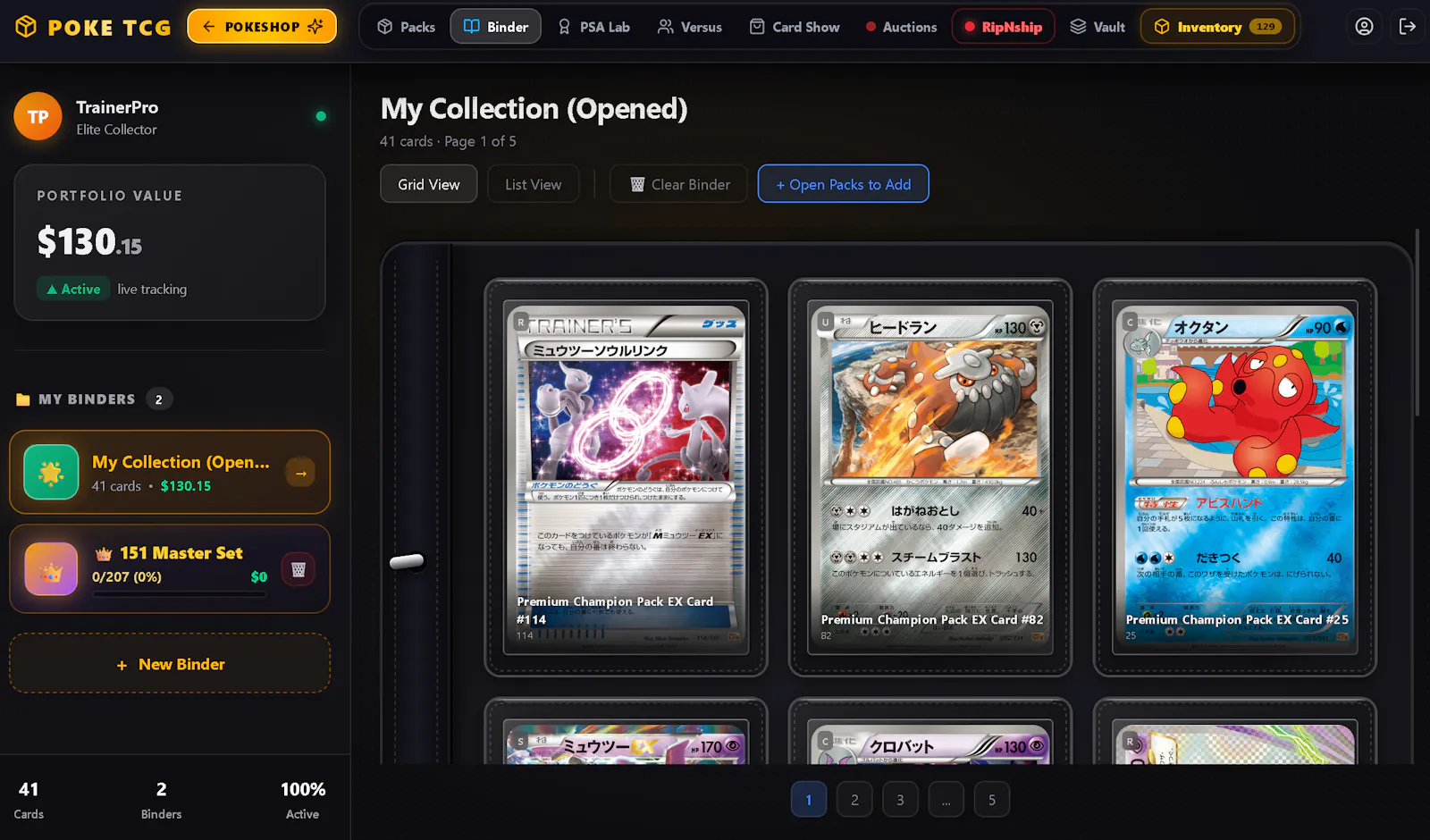 Pokemon Tcg Card collecting Ecosystem.  screenshot 3