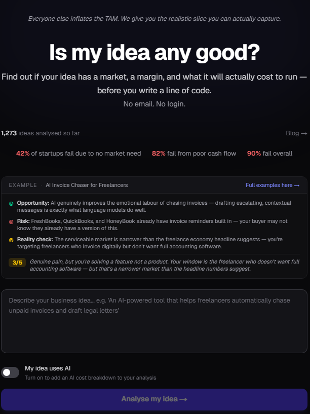 Is your idea worth building? Find out. gallery image