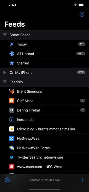 NetNewsWire for iOS gallery image