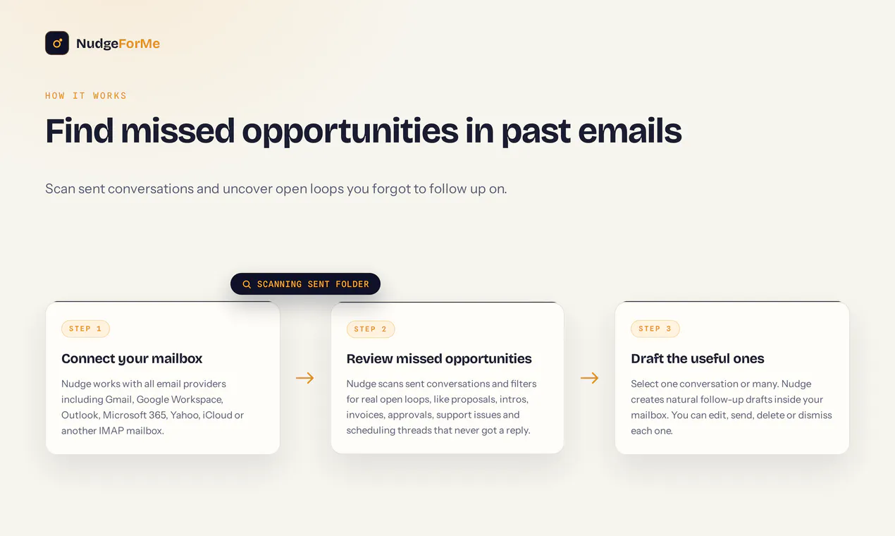 NudgeForMe screenshot 2