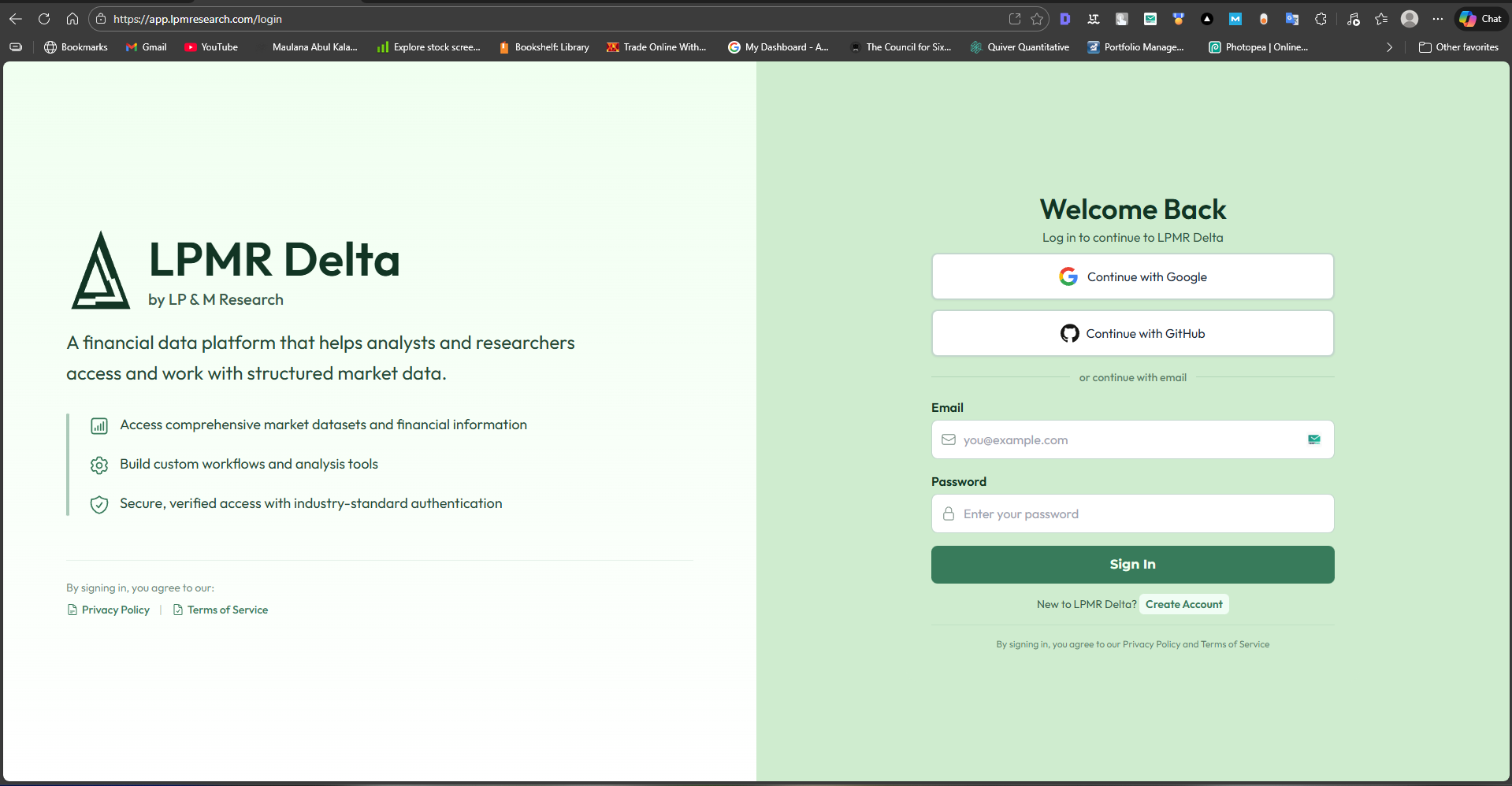LPMR Delta - Screenshot 2 showing product features and functionality