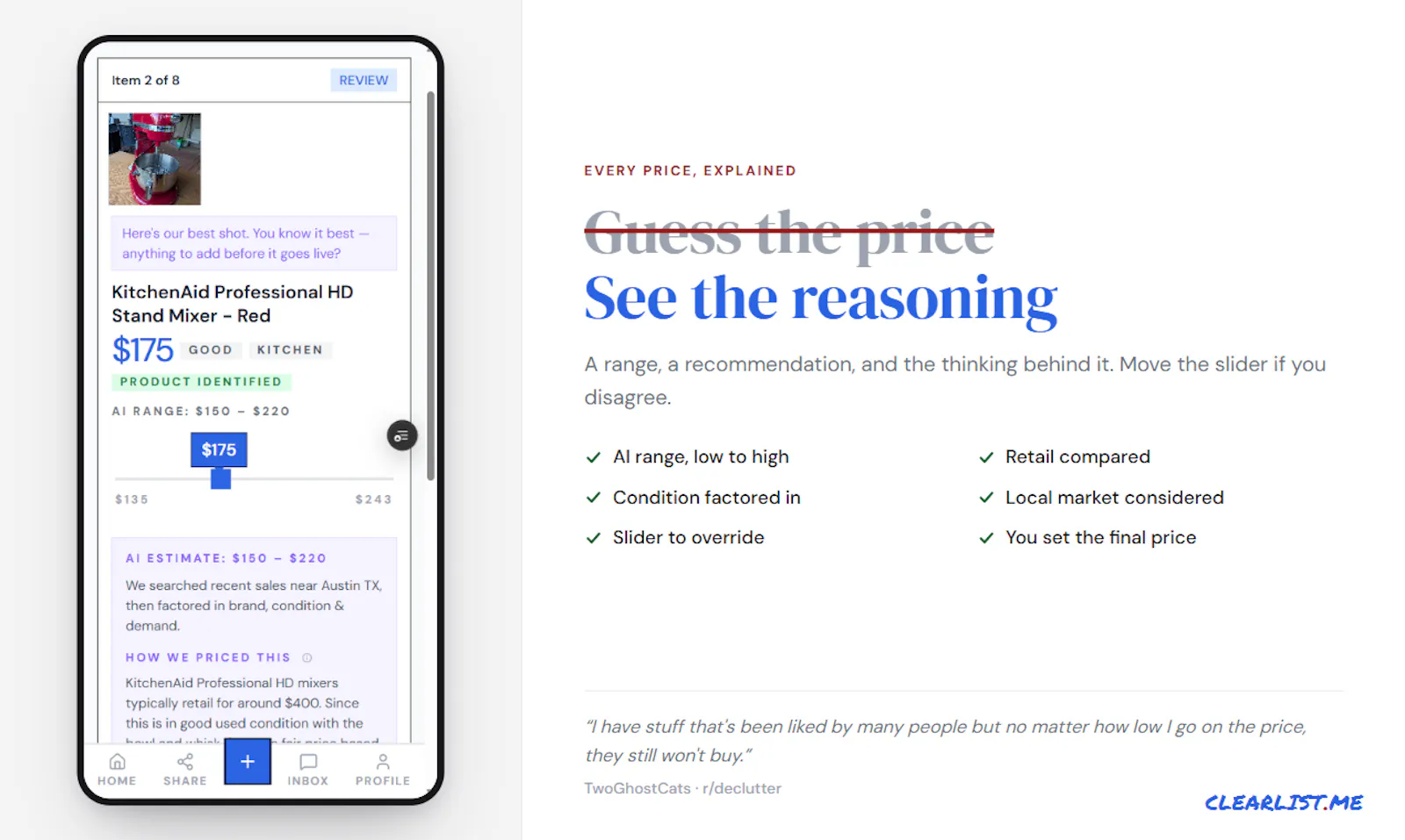 ClearList.me screenshot 4