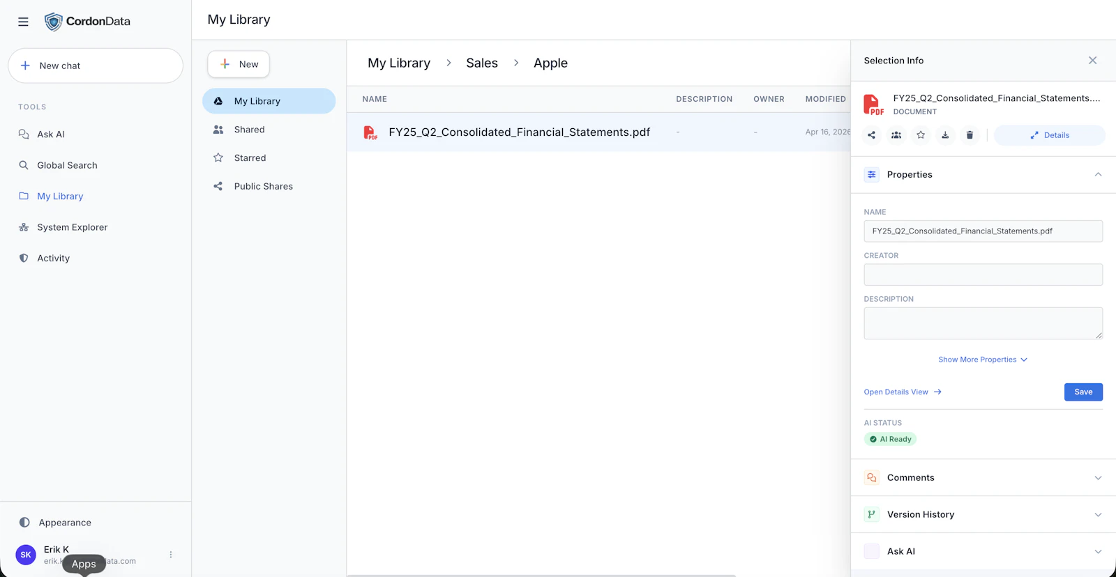 CordonData screenshot 5