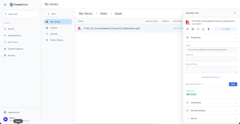 CordonData screenshot 5