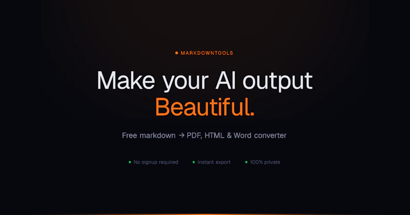 AllMarkdownTools screenshot 1