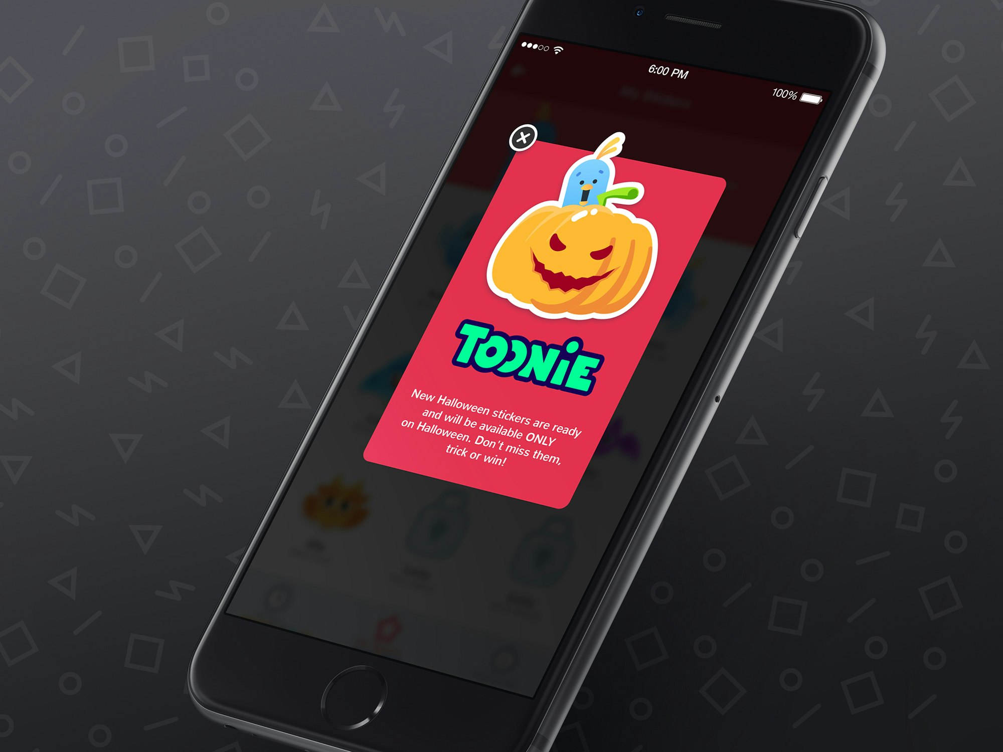 Toonie Halloween Stickers gallery image