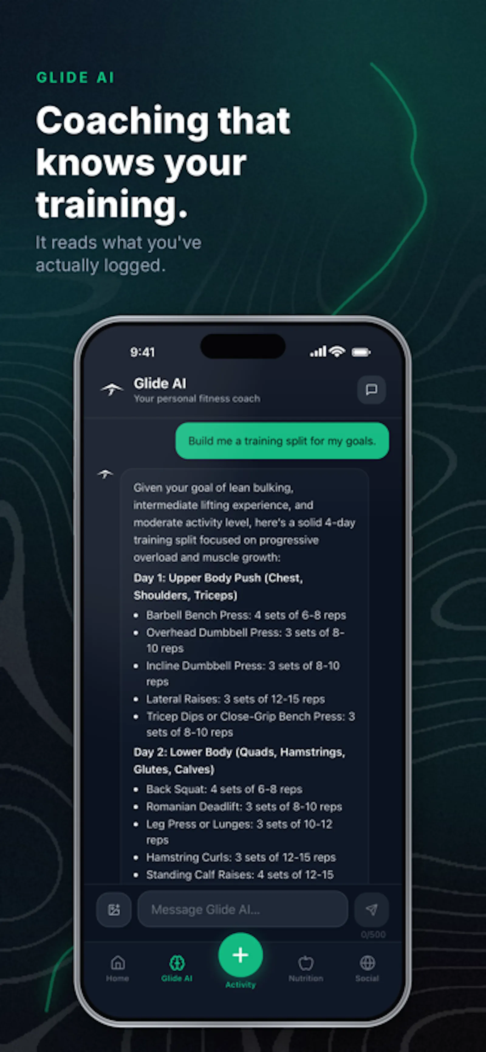 Glide - All in One Fitness screenshot 2