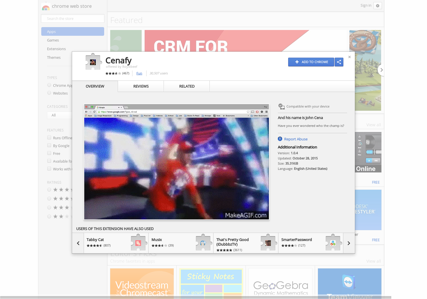 Cenafy gallery image