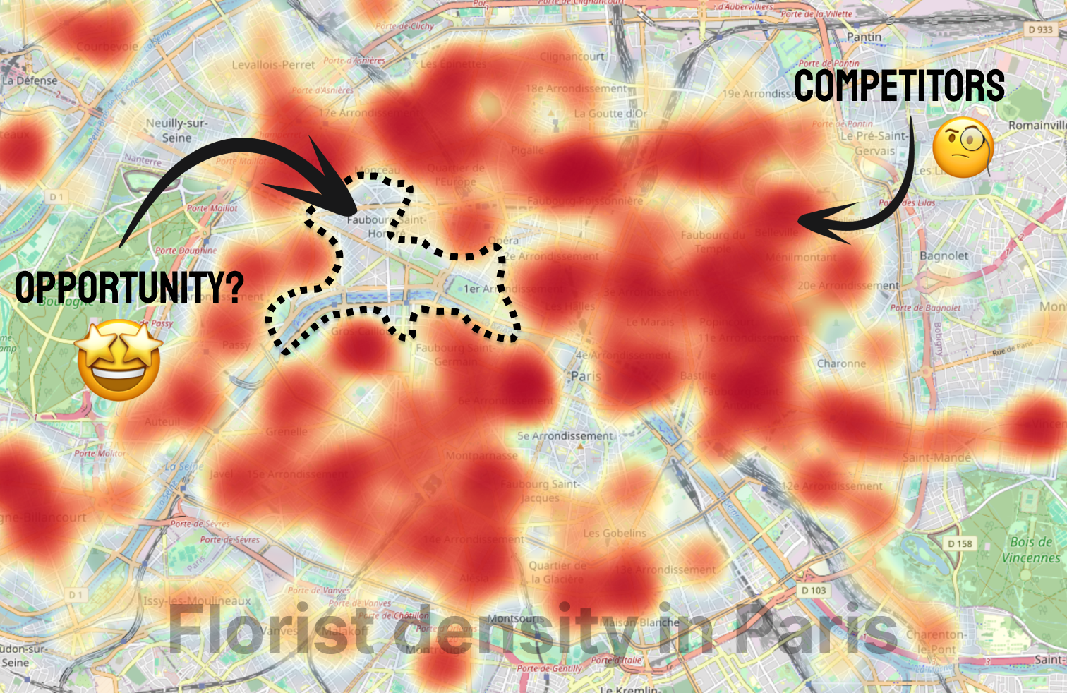 GeoHeatMapper - Main product screenshot demonstrating key features and user interface