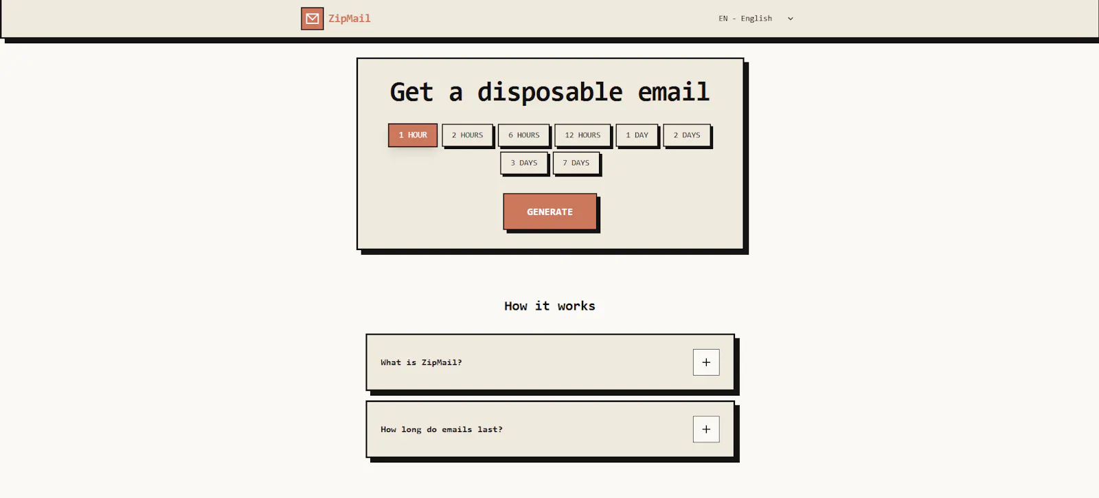 ZipMail screenshot 1