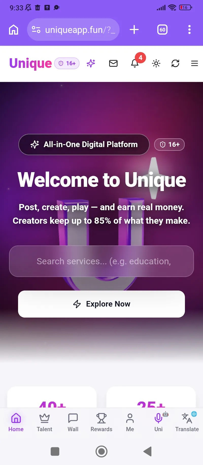 Unique - all in one app screenshot 14