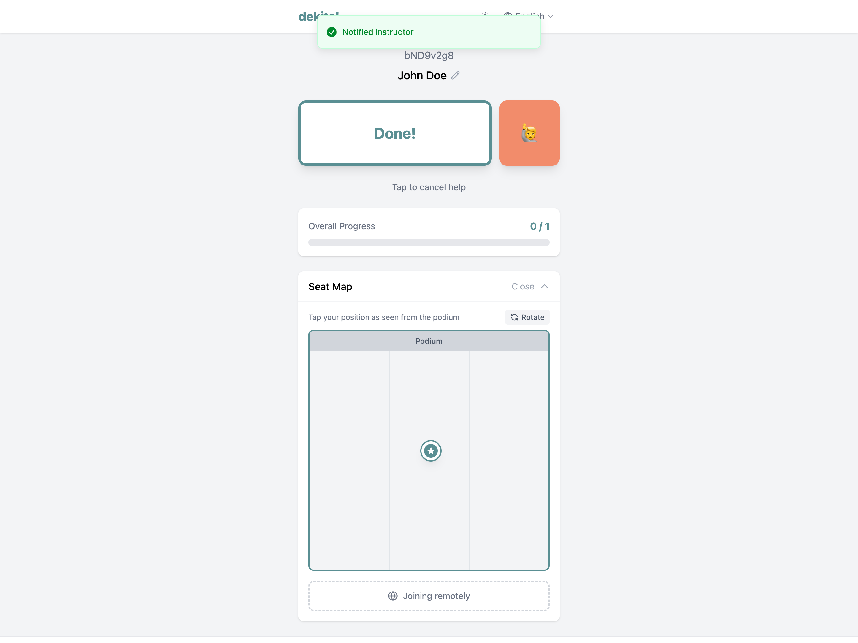 dekita! - Screenshot 4 showing product features and functionality