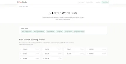 5WordFinder gallery image