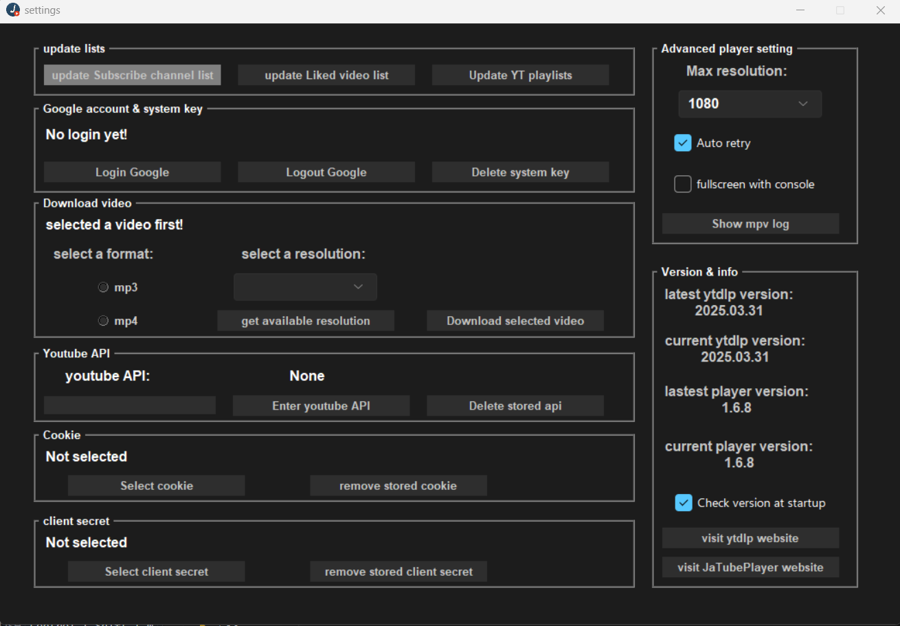 JaTubePlayer gallery image