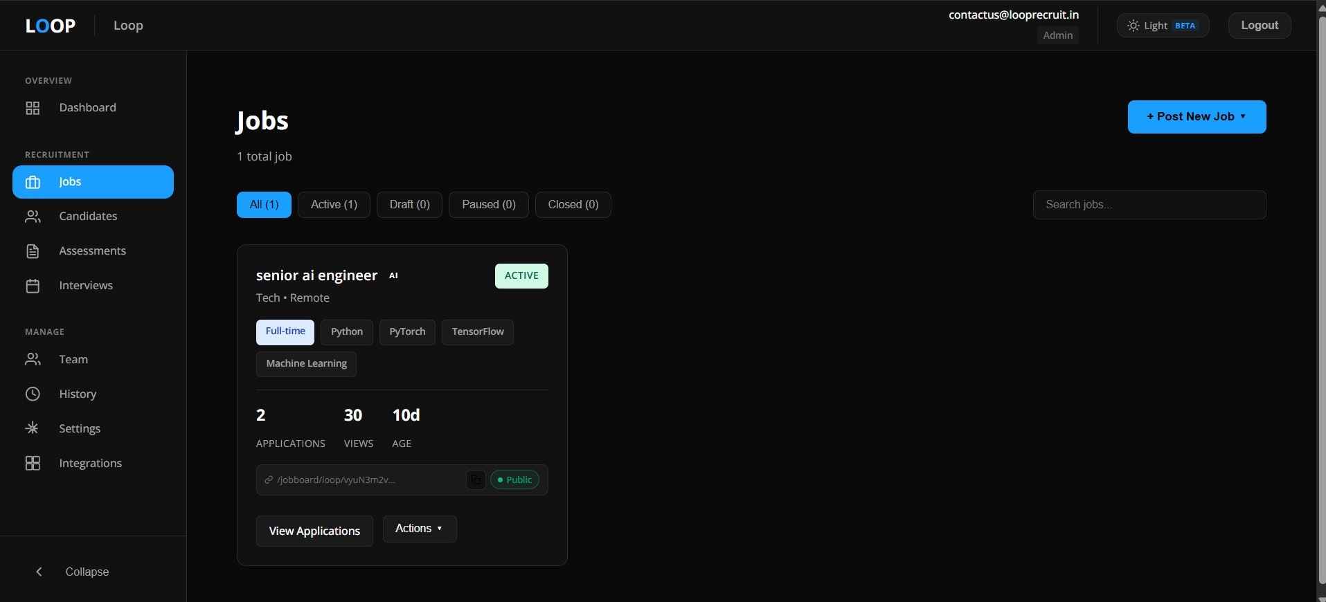 LOOP Recruit gallery image