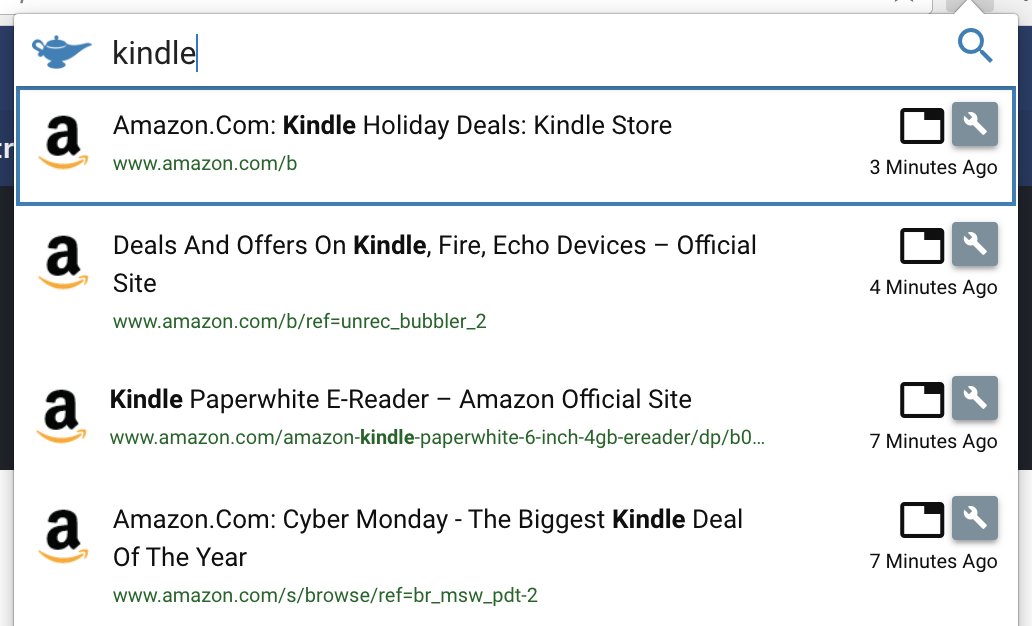 Genie History Search gallery image