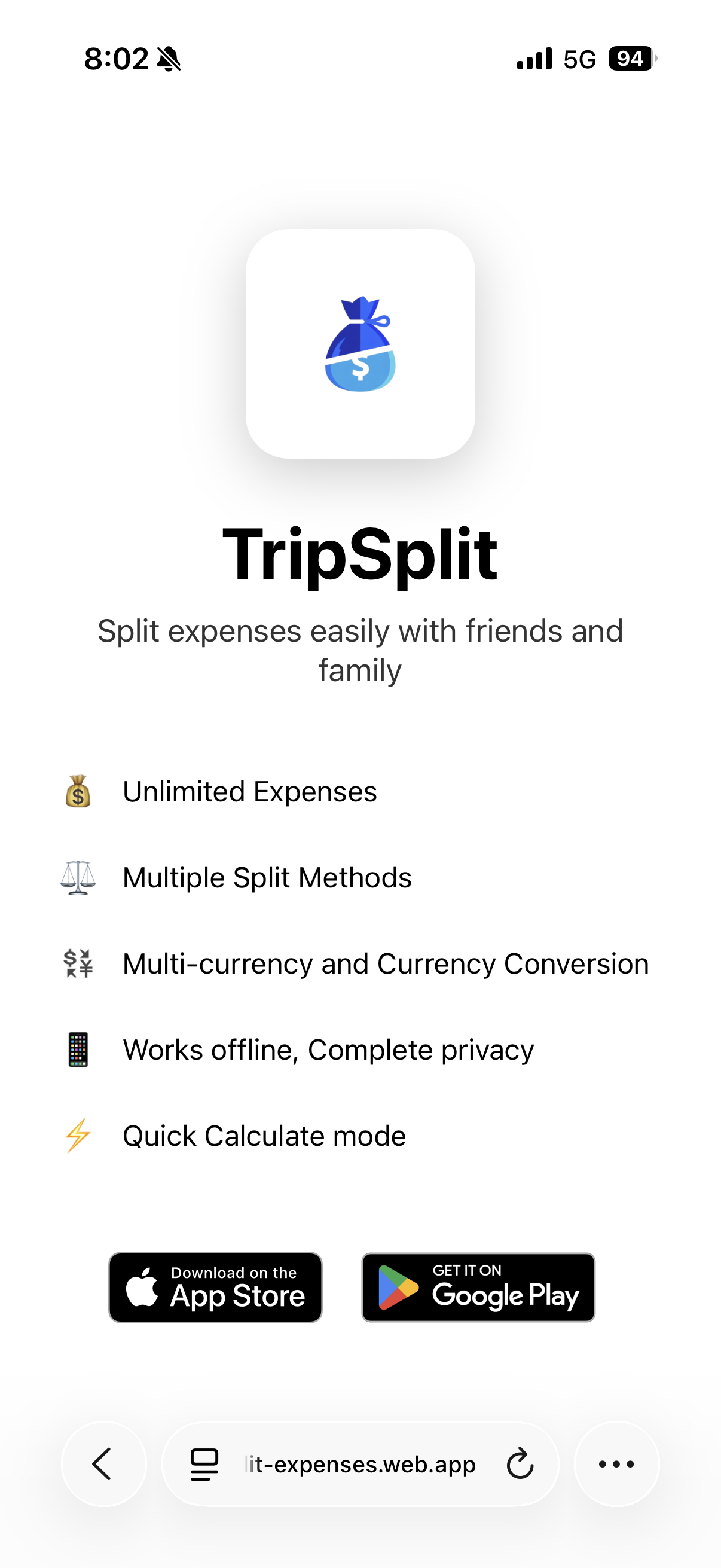 Trip Split gallery image
