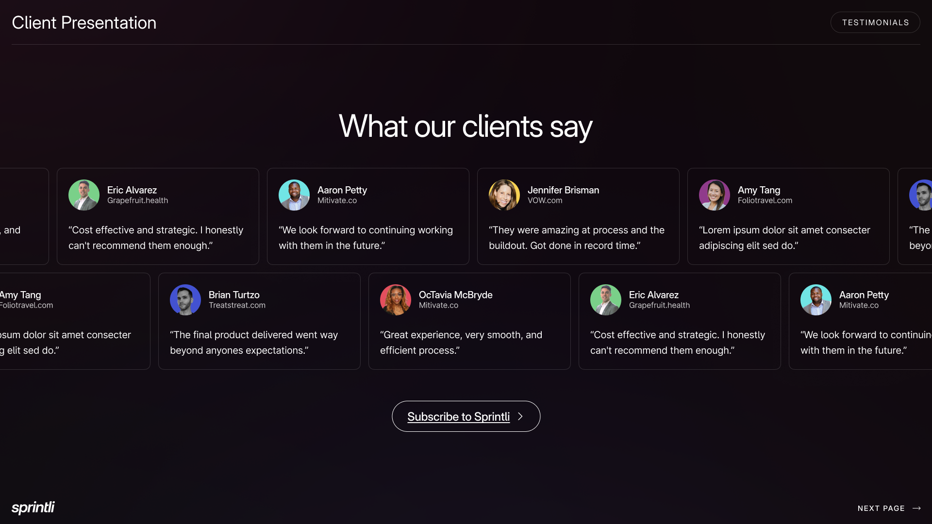 Sprintli - Unlimited creative marketing services for startups. media 9