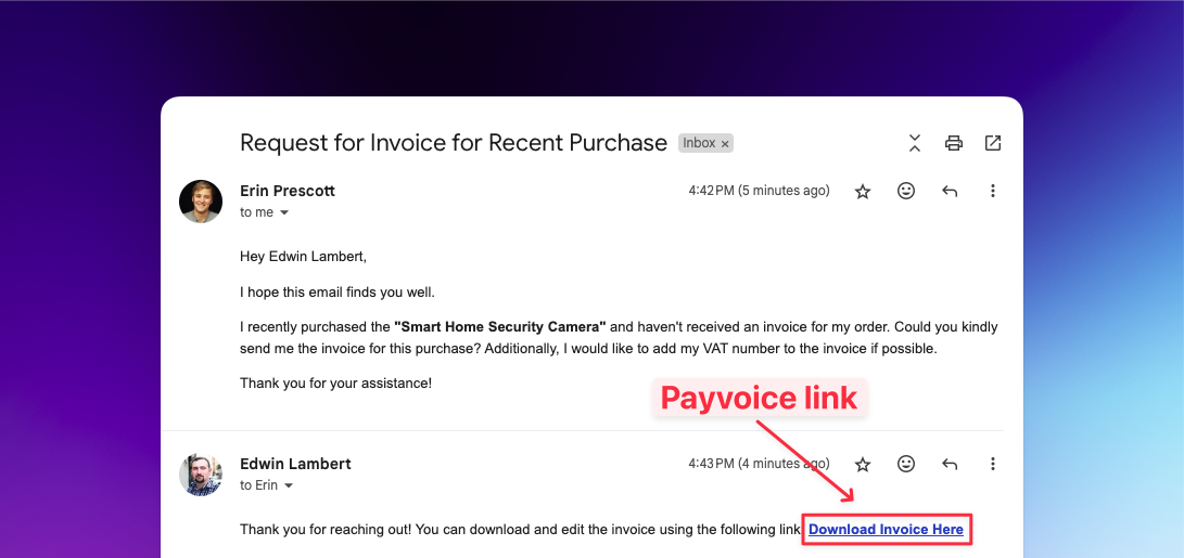 PAYVOICE - Счетные счета, без сборов, без хлопот. медиа 3