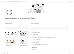 Notion template: Renew gallery image