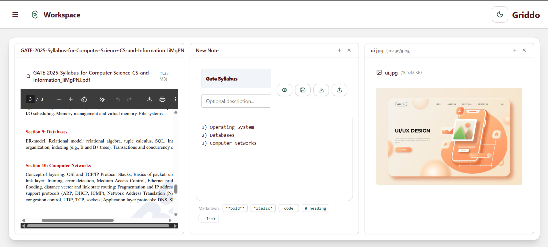 Griddo gallery image