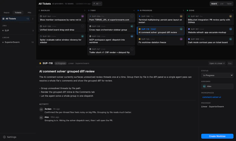 SuperiorSwarm screenshot 3